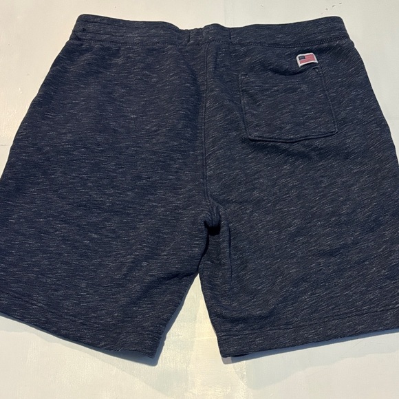 Hollister Men's Navy Gray Fleece Athletic Shorts L - Picture 3 of 4